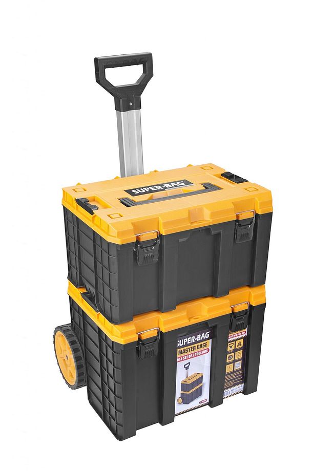 Tekreyonda L-m Master Case Tekerlekli Modül 2’li Set Asr-6035 - 1