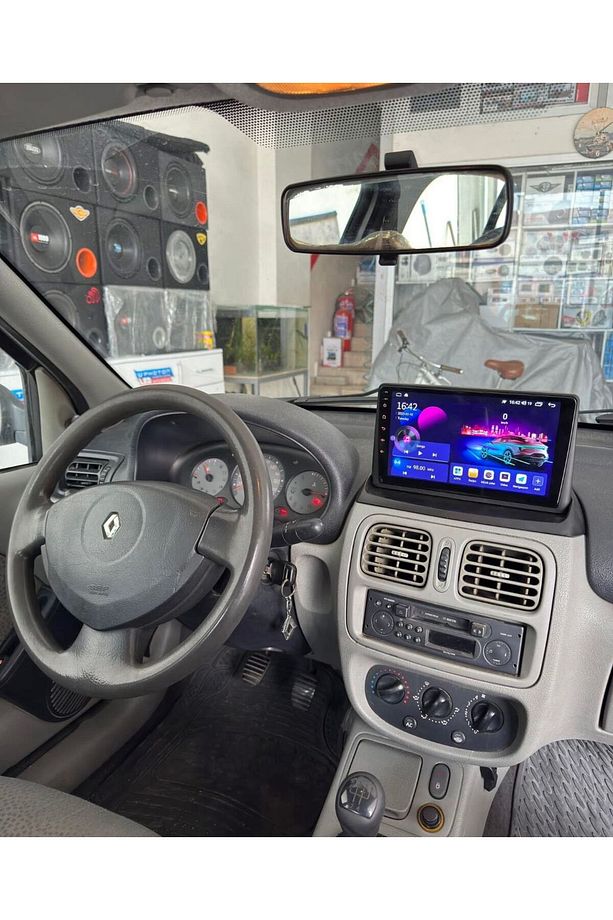 RENAULT CLİO 2 UYUMLU ANDROİD MULTİMEDYA SİSTEMİ ( 4-64 GB ) - 1