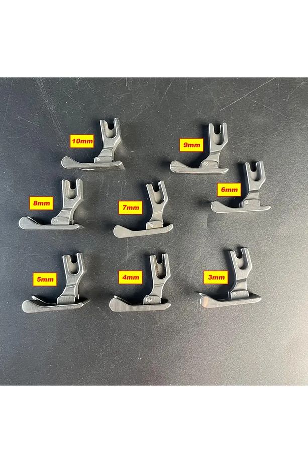Yandan kaynaklı düz ayak 8 adet farklı ölçülerde tam set /P351X yandan kaynaklı ayak - 4