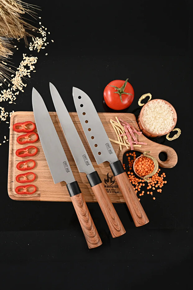ŞEF BIÇAĞI 3LÜ SET - 1