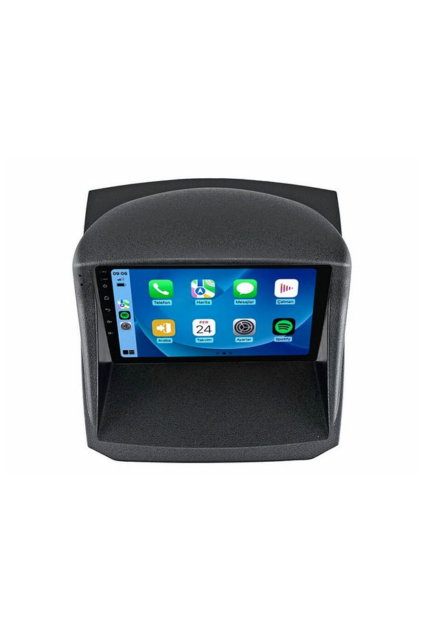 Ford Fiesta Araç Multimedya Android Ekran Carplay Navigasyon Double Teyp 4+64 9" 09-17 Black BLUEWAY - 2