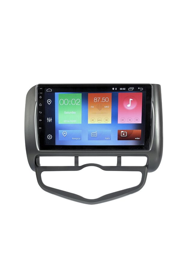 Honda Jazz Araç Multimedya Android Ekran Carplay Navigasyon Double Teyp 4+64 9" 02-08 Gri BLUEWAY - 2