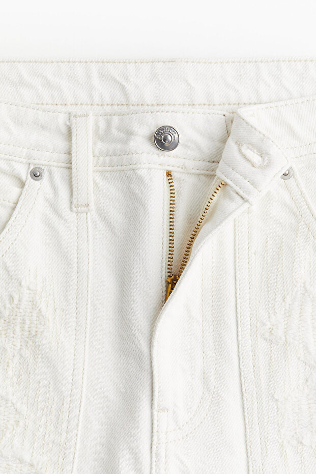 Bermuda Regular Kot Şort - 7