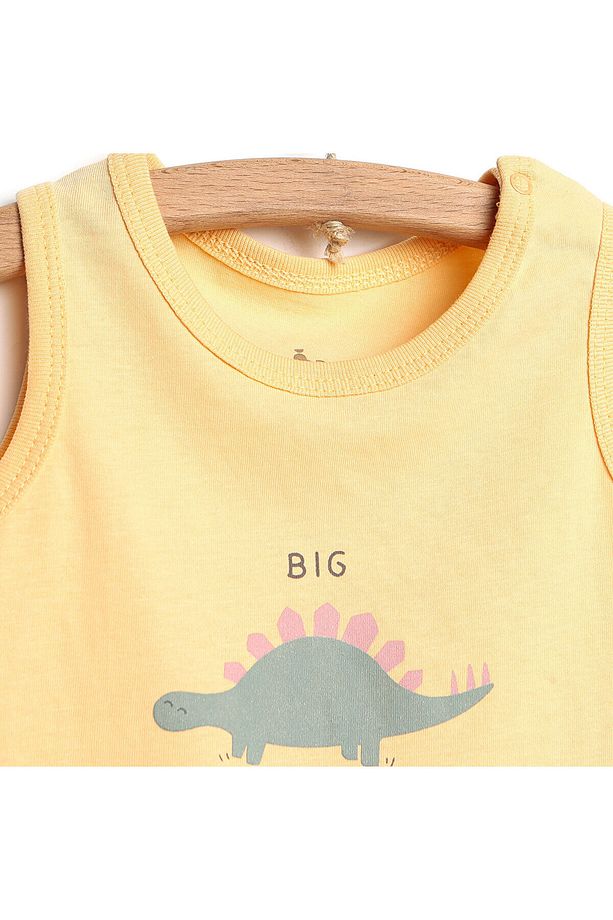 Dino Party Atlet-Şort Takım Erkek Bebek - 2