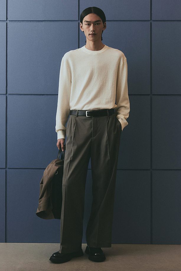Tekstüre Triko Kazak Regular Fit - 4