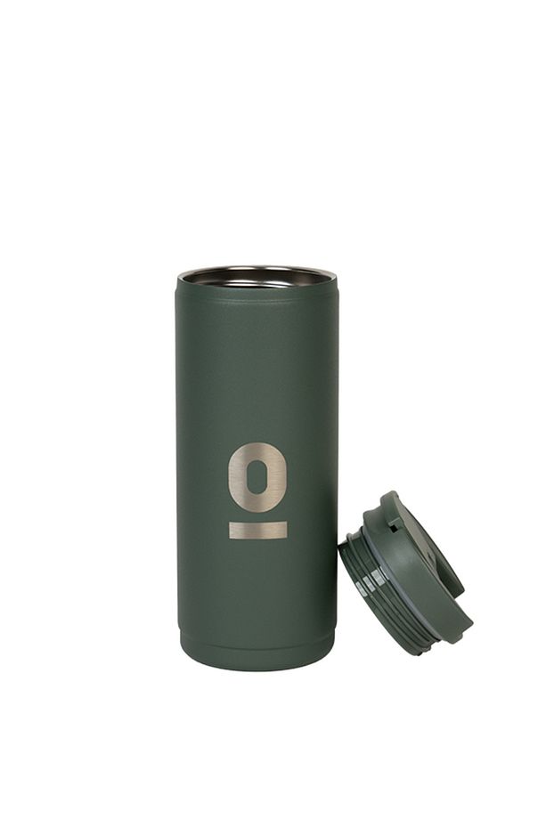 Paslanmaz Çelik Yeşil Termos 400 ml No:61 - 4