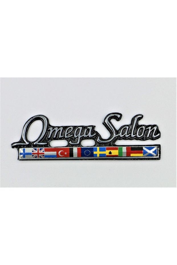 Special Cast Row Flag Omega Living Room Metal Coat of Arms for Labellists