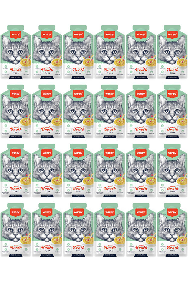 Ton Balıklı Tahılsız Kedi Çorbası 50gr - 24 Adet - 1