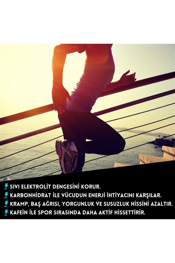 Wup Endu Race Yoğun Elektrolit, Kafeinli Limonlu 40 Saşe Toz Efervesan - 6
