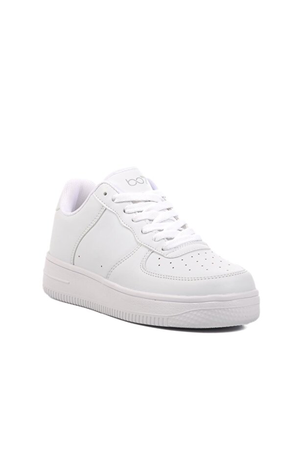 042 g White-White Unisex Sports Shoes
