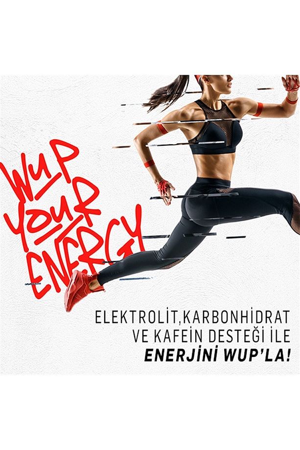 Wup Endu Race Yoğun Elektrolit, Kafeinli Limonlu 40 Saşe Toz Efervesan - 3