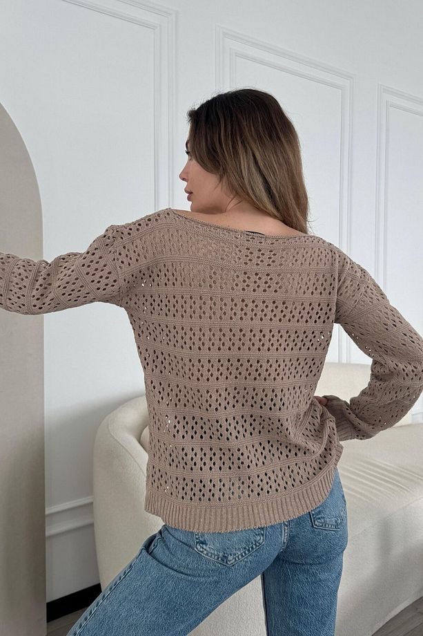 Yazlık Ajurlu File Triko A4566 - 4