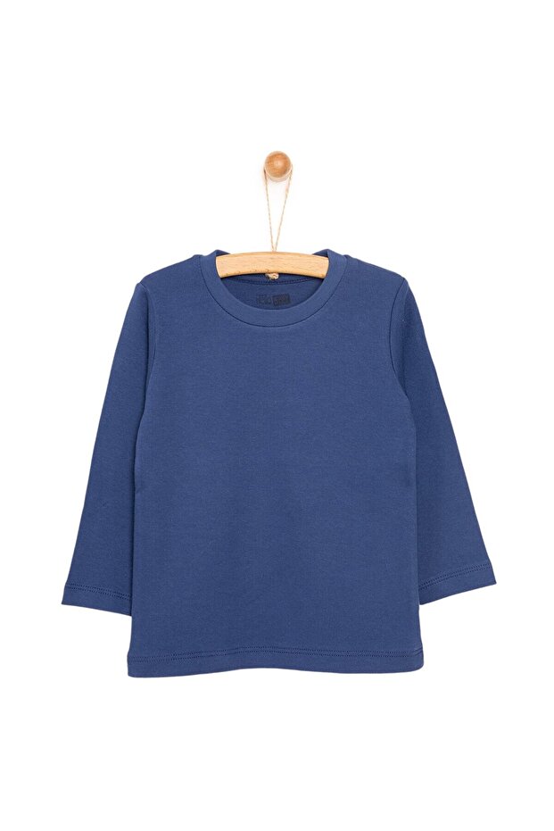 HelloBaby Basic İnterlok Uzun Kol Tshirt Erkek Bebek - 3