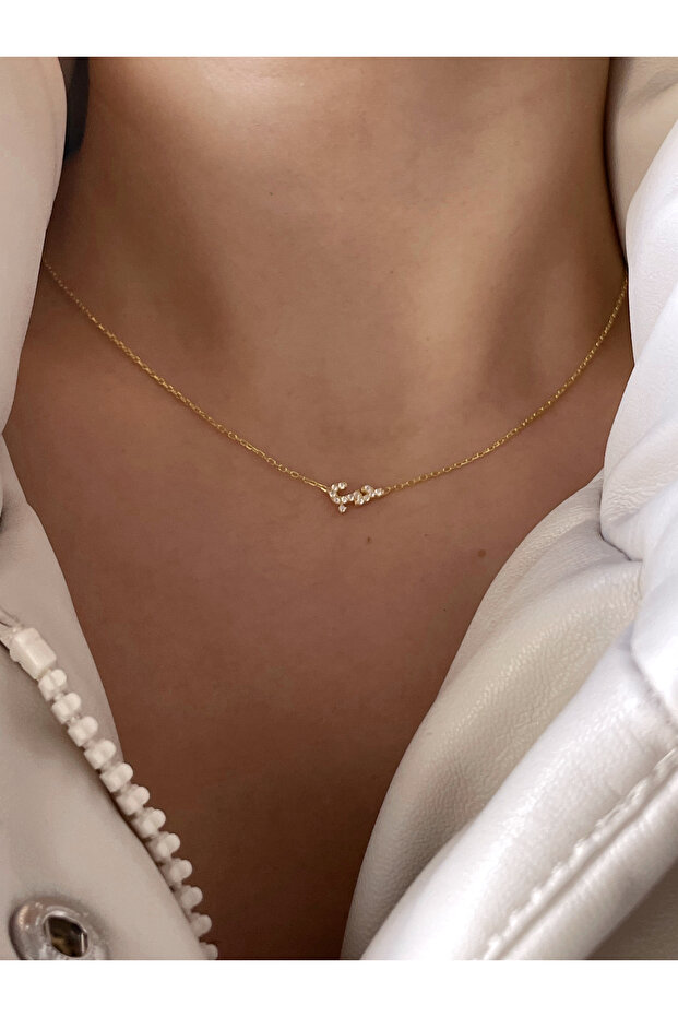 925 Gümüş | Arapça “Aşk” Kolye - 1