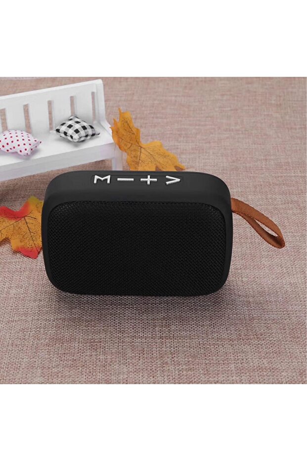 Portable Bluetooth Speaker White Noise Machine With Alarm Clock 4 Modes Playback Stereo Sound Retro - 5