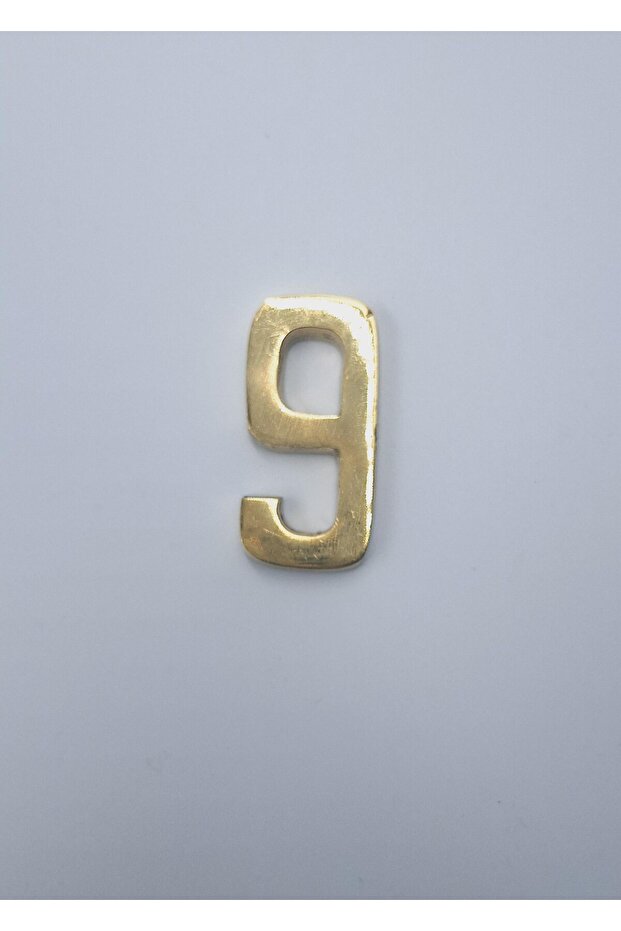 Brass Figure 4cm Plain No:9