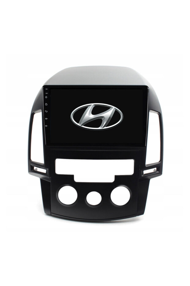 Hyundai i30 Analog Araç Multimedya Android Ekran Carplay Double Teyp 4+64 9" 08-11 Black BLUEWAY - 1
