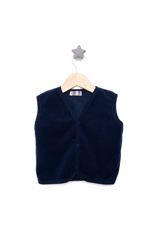 HelloBaby Basic Polar Yelek Erkek Bebek - 1