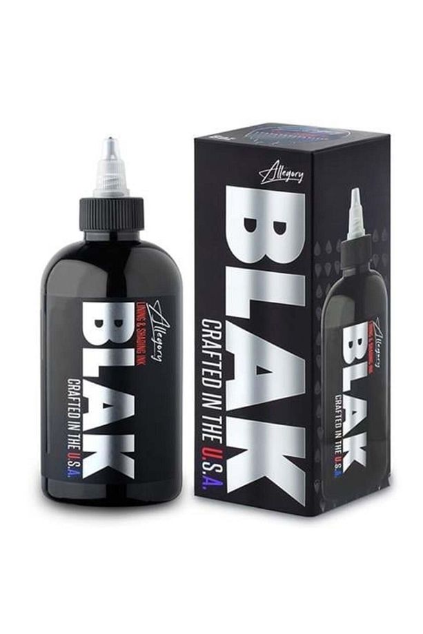 Allegory Blak Siyah Dövme Boyası 8 oz - 2