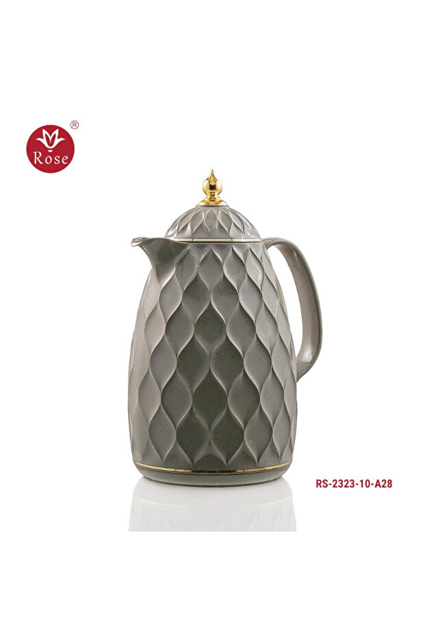 Rs-2323-ترمس لتر شاي روز (1000) مل