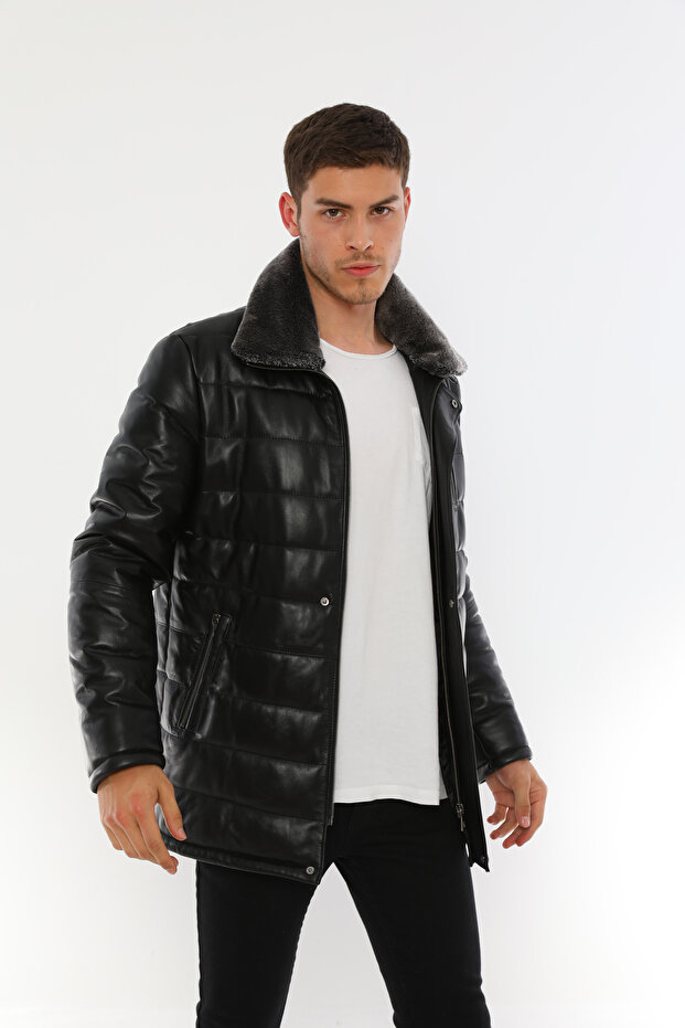 Leather Coat