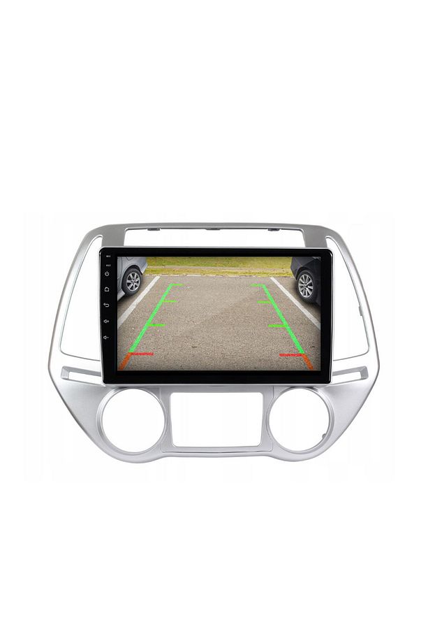 Hyundai i20 Araç Multimedya Android Ekran Carplay Double Teyp 4+64 9" 13-14 Düz Dijital Silver BLUEW - 3