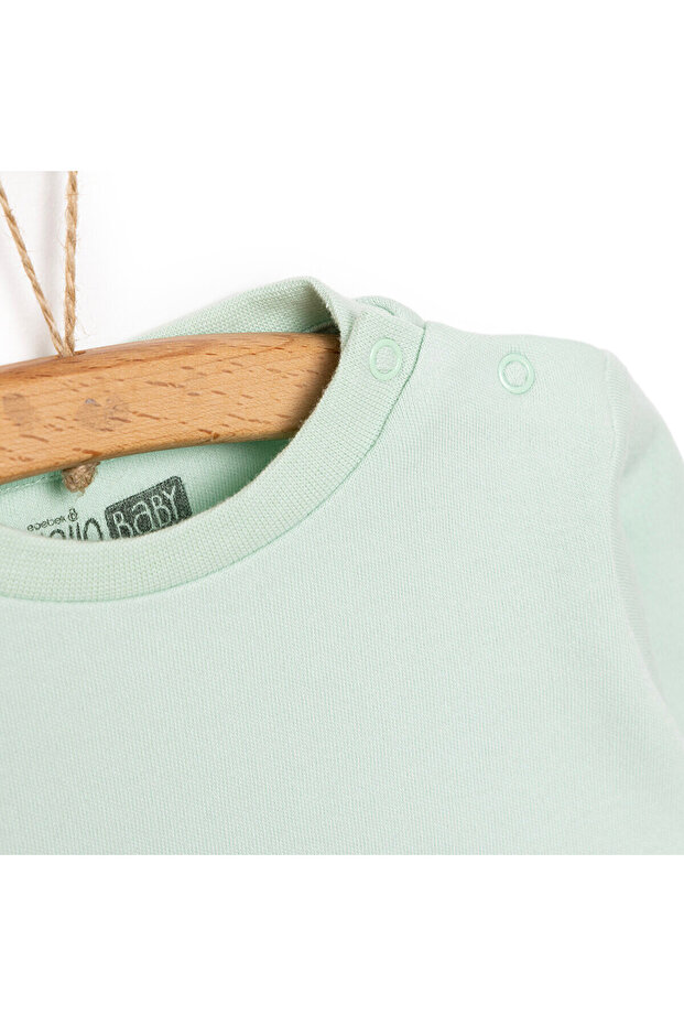 HelloBaby Basic İnterlok Uzun kol Tshirt Kız Bebek - 2