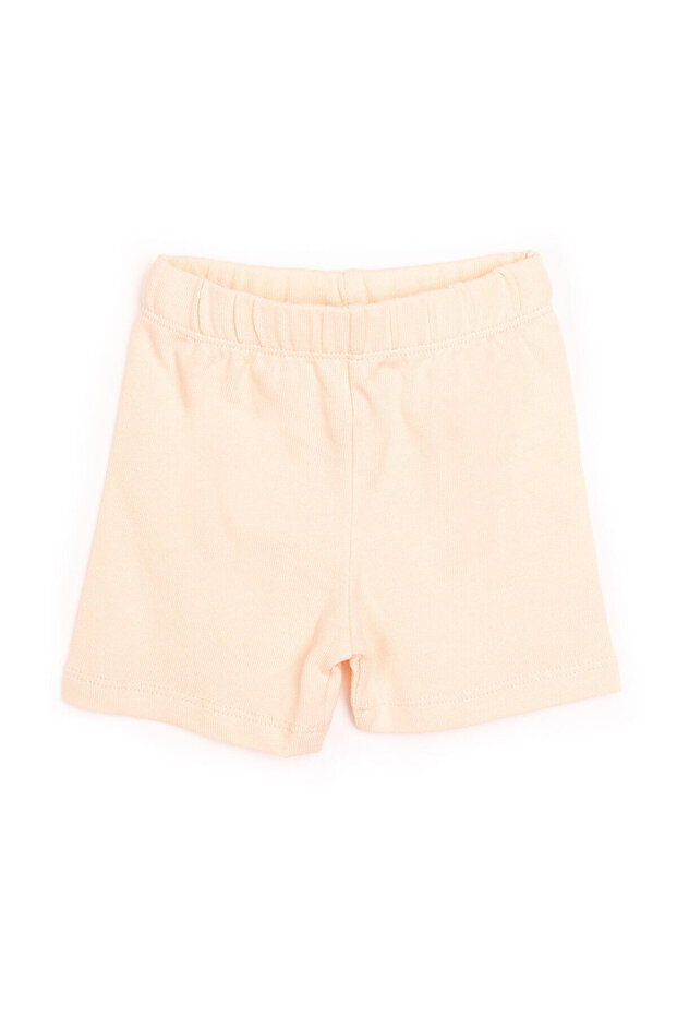 HelloBaby Kız Bebek Şort Süprem Kumaş Reçme Paça - 1