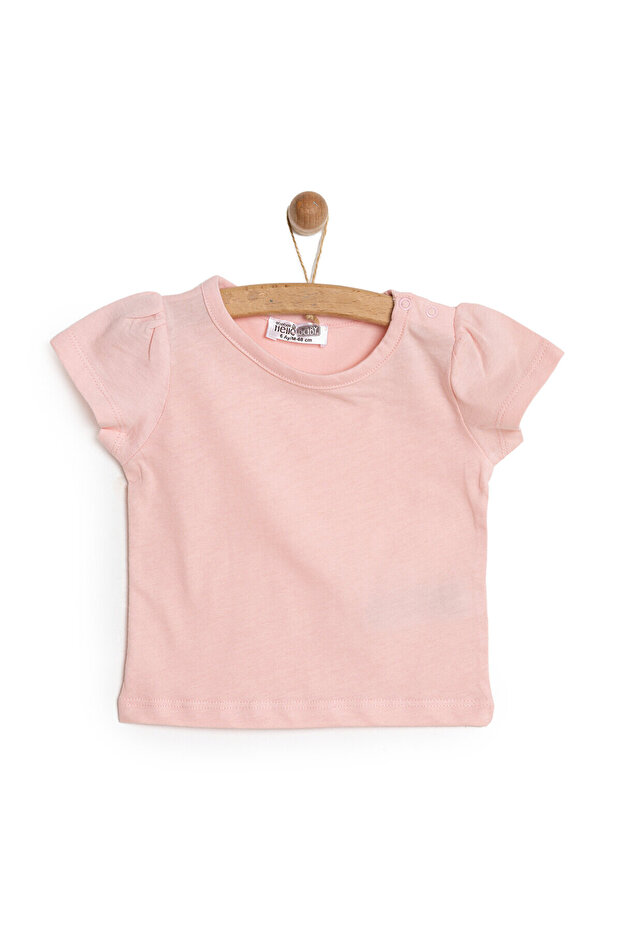 HelloBaby Basic Tshirt Kız Bebek - 1