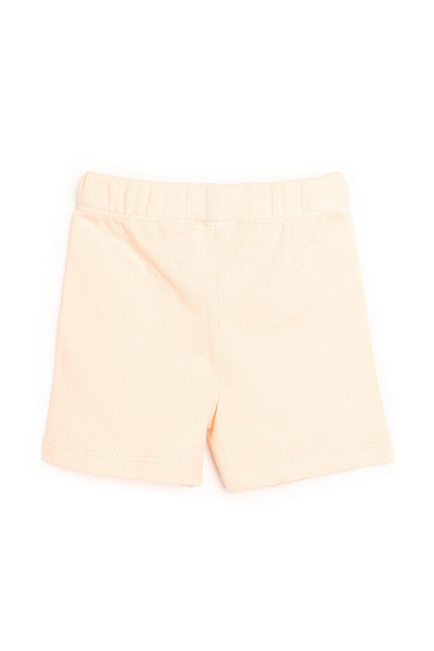 HelloBaby Kız Bebek Şort Süprem Kumaş Reçme Paça - 2