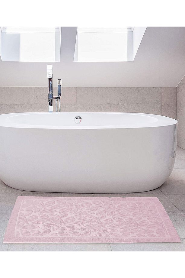 Banyo Ayak Havlusu % 100 Pamuk Desenli 50x70 Cm Soft - 3