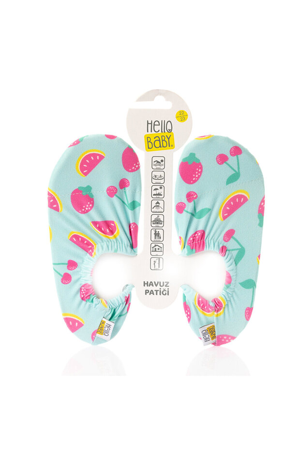 Hellobaby Fruits Printed Sea Shoes Baby Girl