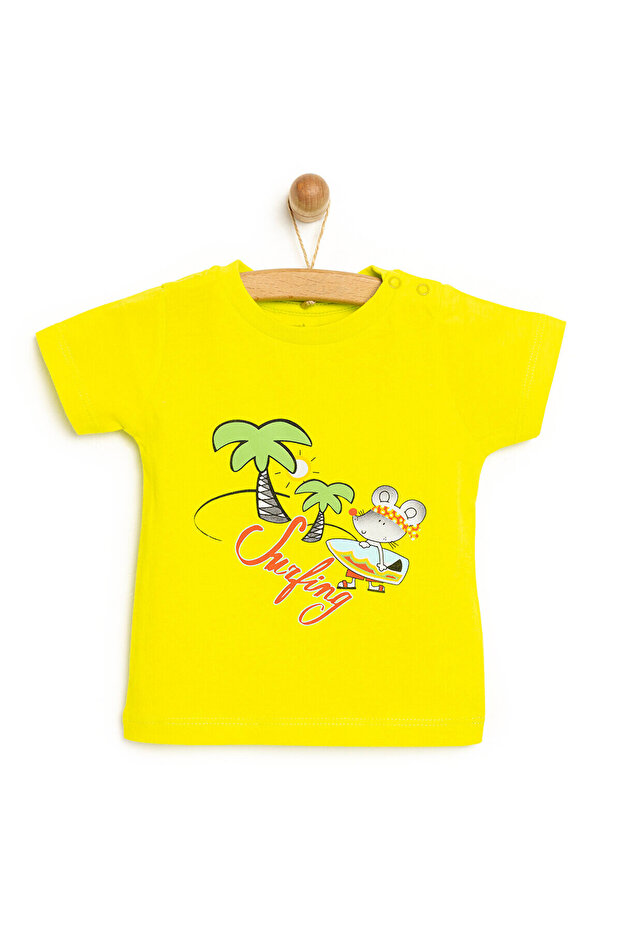 HelloBaby Basic Tshirt Erkek Bebek - 1