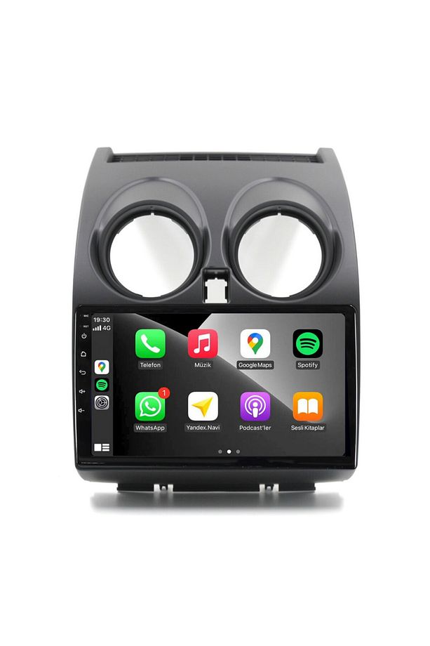 Nissan Qashqai Araç Multimedya Android Ekran Carplay Double Teyp 4+64 9" 07-13 Black BLUEWAY - 2