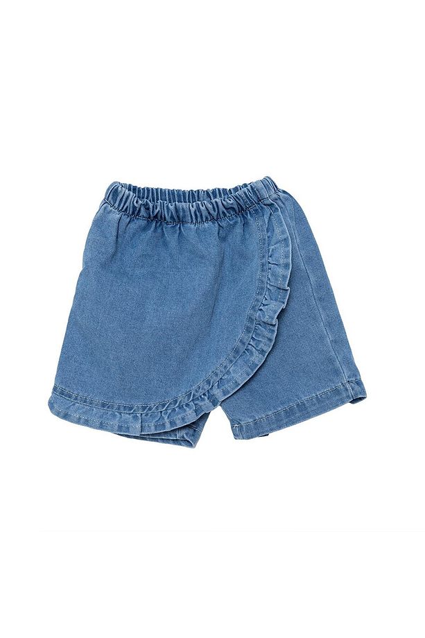 HelloBaby Spring Memories Kız Denim Şort Kız Bebek - 1