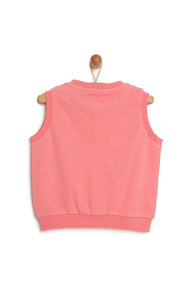 HelloBaby Basic Ribanalı Yelek Kız Bebek - 2