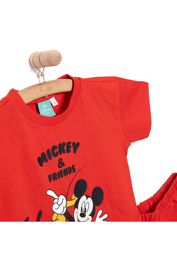 Mickey Mouse Erkek Tshirt-Şort Erkek Bebek - 3
