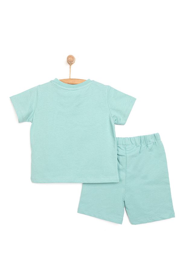 HelloBaby Basic Erkek Basketbol Baskılı Şortlu Takım Erkek Bebek - 2