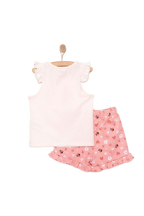 HelloBaby Basic Kız Kedi Baskılı Atlet-Şort Kız Bebek - 2