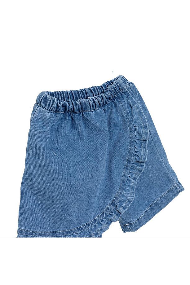 HelloBaby Spring Memories Kız Denim Şort Kız Bebek - 3
