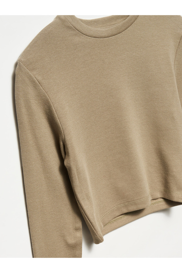 Dokulu Crop Bluz - 3