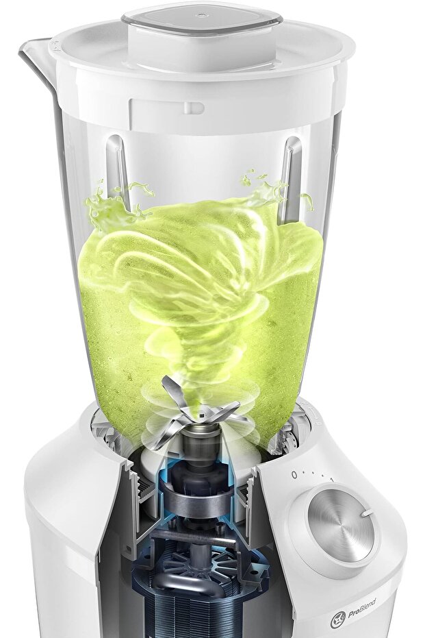 Blender 3000 Series, 600W, Problend System, 2L Max Capacity 2 Speed Setting + Pulse Hr2191/30 - 6