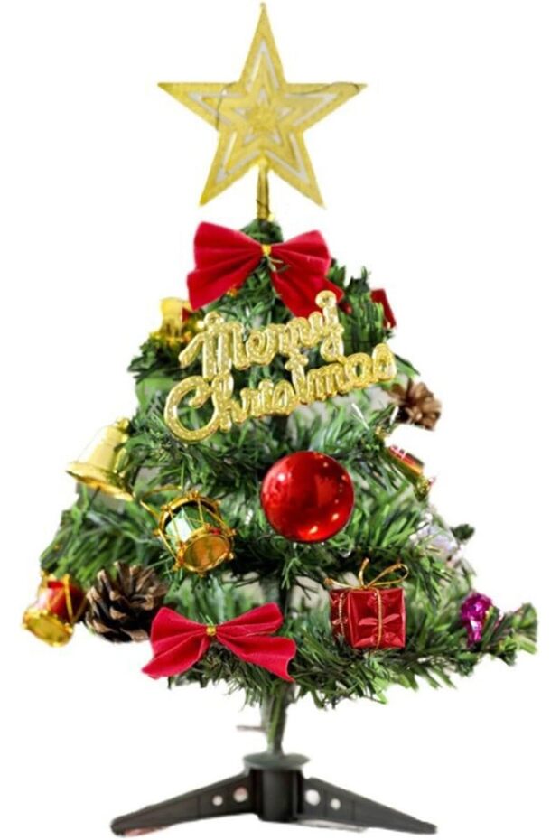 50Cm Mini Tree Artificial Tree Candy Pinecone Diy Easy Installation Desktop Artificial Tree Home - 1