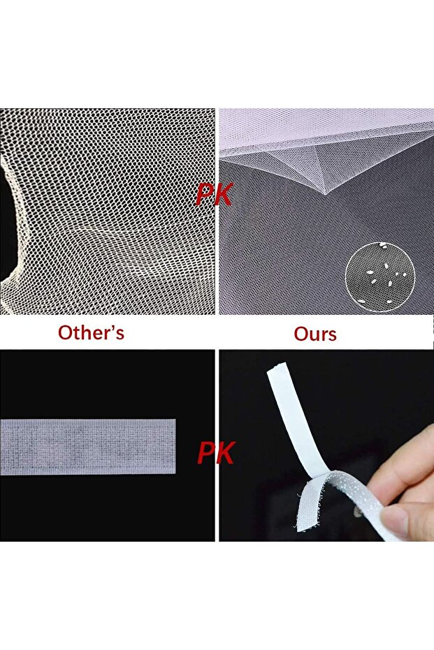 Window Mosquito Screen Nets Fly Window Screen Mesh Insect Netting With Self Adhesive Tapes Window - 5
