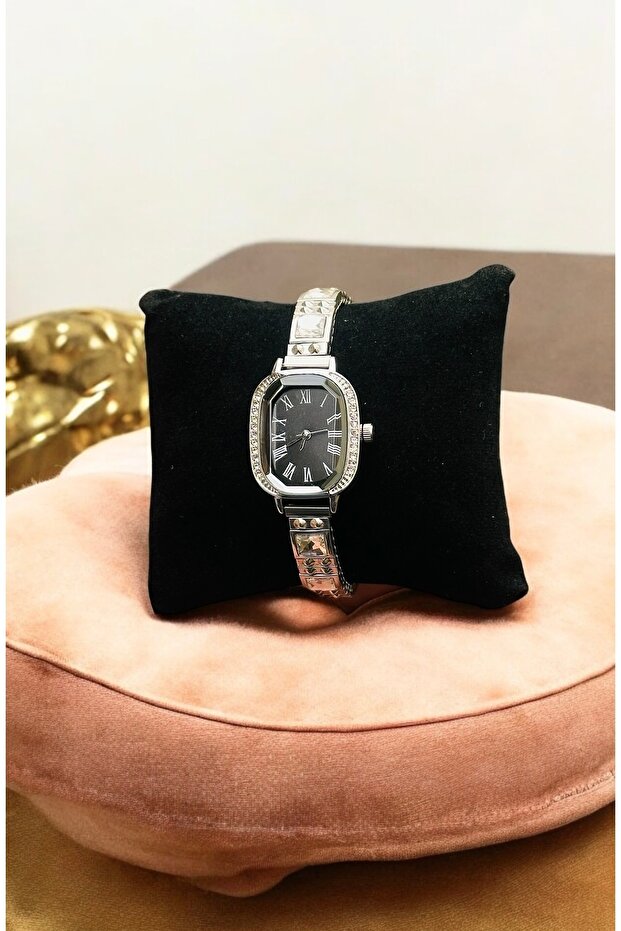 Sparkle Serisi - Kordonu Taşlı Versiyon Kadın Kol Saati - 3