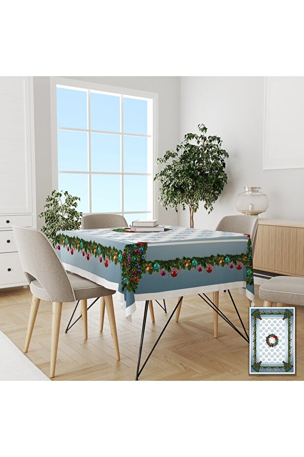 Christmas Decorated Tablecloth