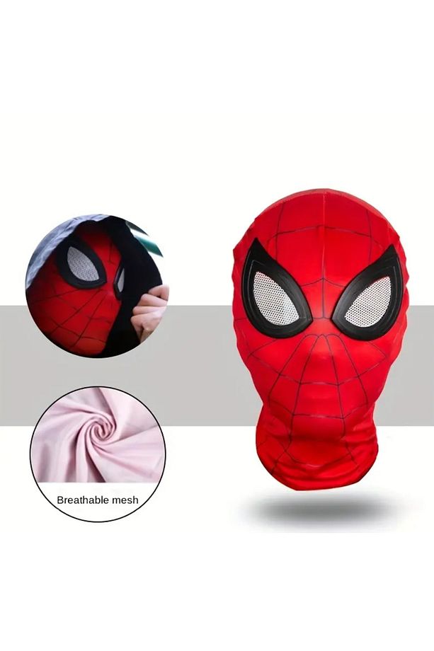 Örümcek Adam Maskesi Yüksek Kaliteli Cosplay - 1