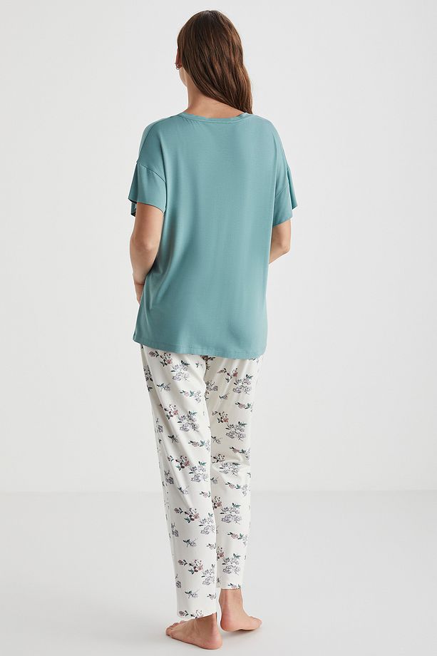 Yumuşak dokulu pijama takımı - 5