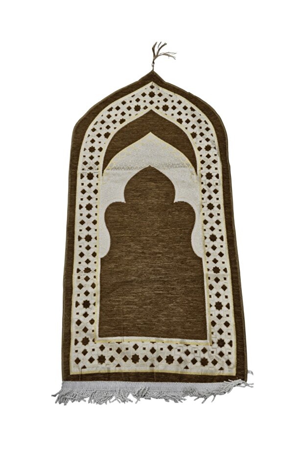 سجادة صلاة للأطفال بتصميم إسلامي مبطنة، سجادة صلاة ناعمة ومريحة 50×100 سم