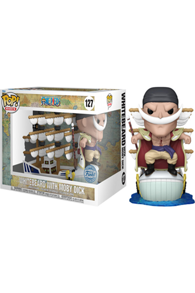 One Piece - Whitebeard with Moby Dick Pop! Rides Vinyl Figure - 1